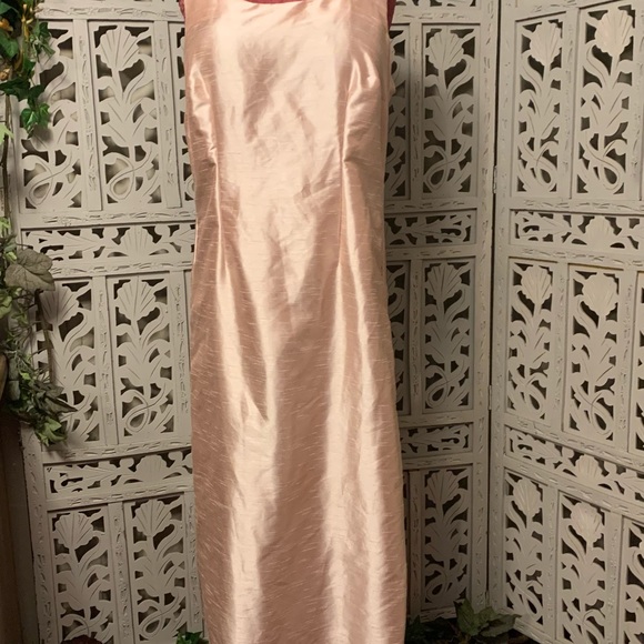 PLUS PRETTY PEARLY PINK DRESS & JACKET FORMAL SET - Picture 7 of 13